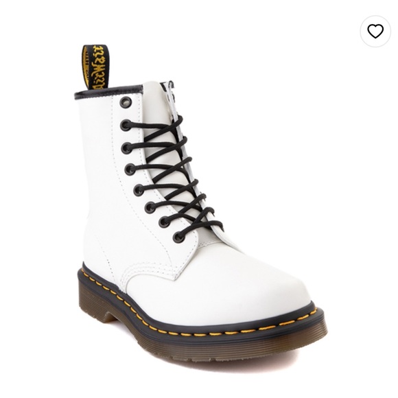 White Pascal Dr Martens - Picture 1 of 6